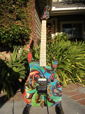 Kmagstrat Style Alder Bodyrevised New Graffiti Look fender strat 463171304455675840 Kmagstrat Style Alder Bodyrevised New Graffiti Look
